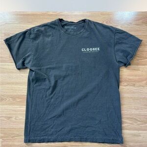 Vintage washed grey Cloonee DJ T shirt